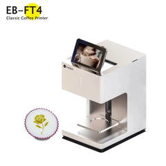 Hot Selling EVEBOT EB-FT4 Connected to Wi-Fi Premium Latte Art Printer, Edible Cake Beverage Coffee Food Printer, Drawing Device