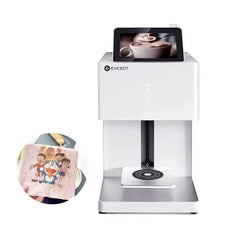 Machine d'impression EVEBOT EB-FC Imprimante à jet d'encre couleur comestible Latte Art Machine d'impression manuelle dans un café Imprimez une image sur une imprimante alimentaire