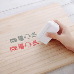 EVEBOT Portable Creative Handheld Printer Printpods Logo for Baking Bread Coffee Tray Paper Towels