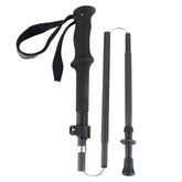 Custom 5-Section Telescopic Folding Aviation Carbon Fiber Trekking Poles Hiking Camping Sticks Trekking Poles