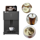 EVEBOT EB-FT4 Selfie Beverage Food Printer 3D Digital Edible Inkjet Latte Art Coffee Printer Machine Pizza Cake