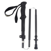 Custom 5-Section Telescopic Folding Aviation Carbon Fiber Trekking Poles Hiking Camping Sticks Trekking Poles