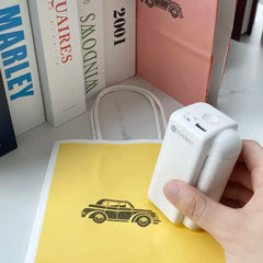 EVEBOT Portable Creative Handheld Printer Printpods Logo for Baking Bread Coffee Tray Paper Towels